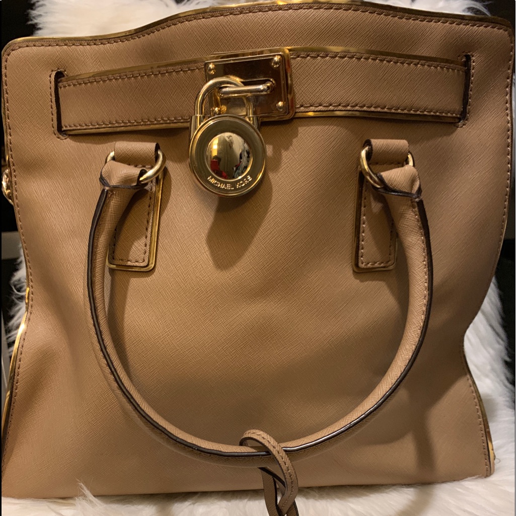 Mk Leather Bag W/ Dustbag (Gently Used)